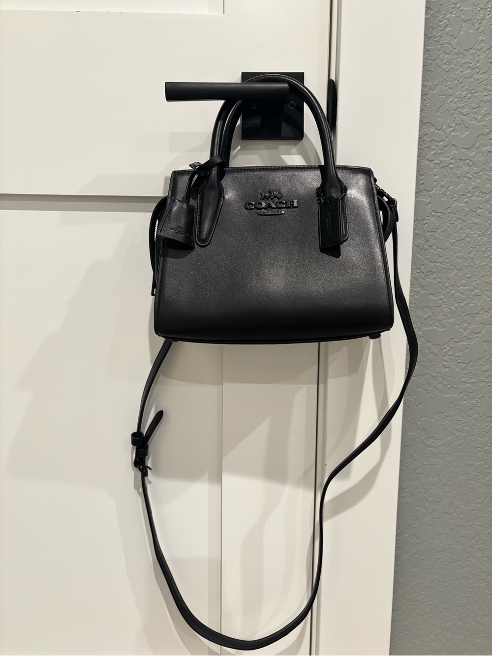 COACH Andrea Carryall Bag Black